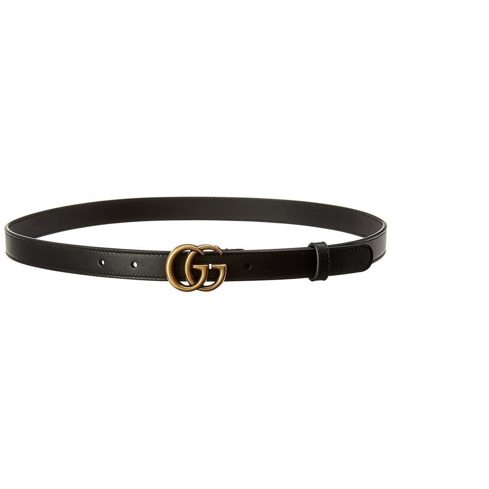 Gucci GG Thin Leather Belt